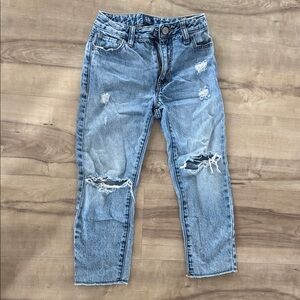 GAP Light Blue Distressed Boyfriend Jeans